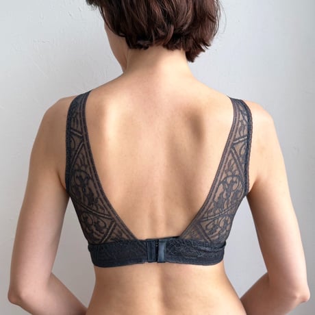 Amary Long Bralette（パッド込み）｜Charcoal