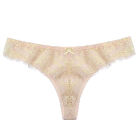 Peach Rose Thong｜Baby Pink