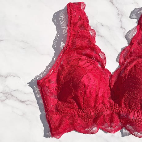 Protea Long Bralette（パッド込み）｜Berry