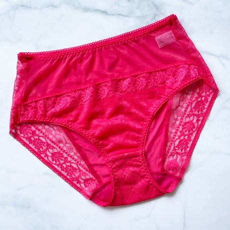 Freesia High Waist Bikini｜Vivid Pink