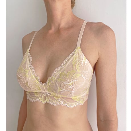 Lily Bralette（パッド込み）｜Yellow