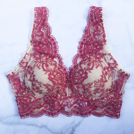 Lilac Long Bralette（パッド込み）｜Berry
