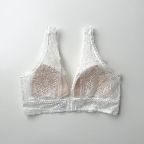 Amary Long Bralette（パッド込み）｜White