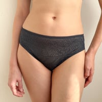 Amary High Waist Bikini｜Charcoal