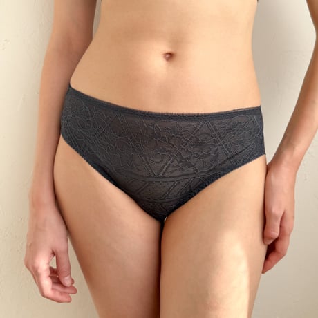 Amary High Waist Bikini｜Charcoal