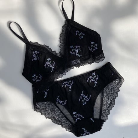 Dream Garden Bikini｜Black
