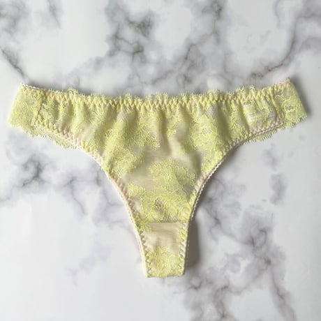 Poppy Thong｜Lime Yellow