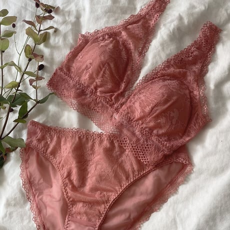 Calla Lily Bikini｜Coral