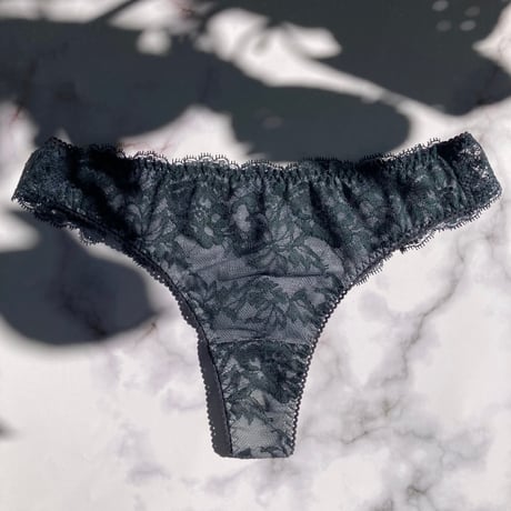 Lilac Thong｜Forest Green