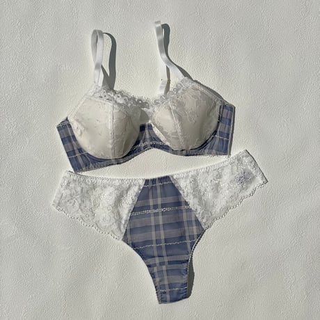 Caron Underwire Bra｜Blue