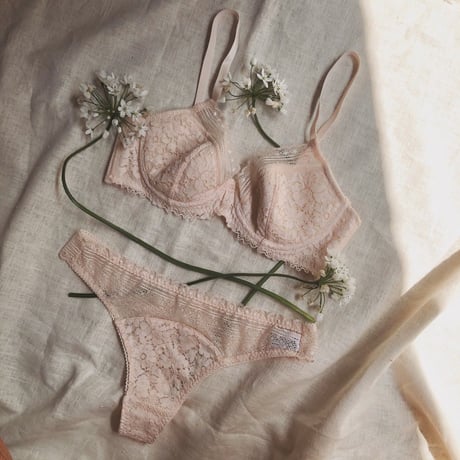 Violet Underwire Bra｜Vanilla