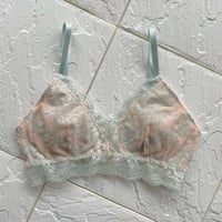Lilac Bralette（パッド込み）｜Mint Blue
