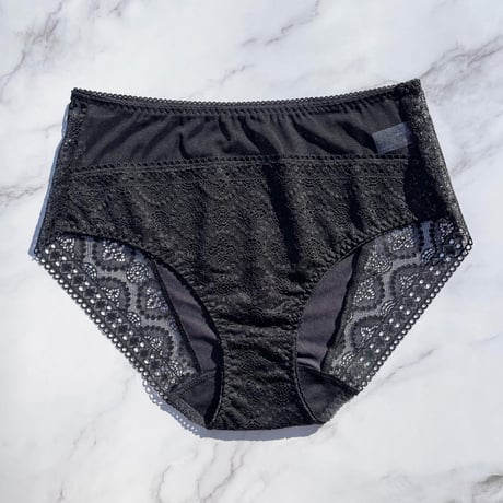 Moroccan High Waist Bikini｜Black