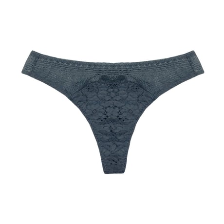 Violet Thong｜Forest Green