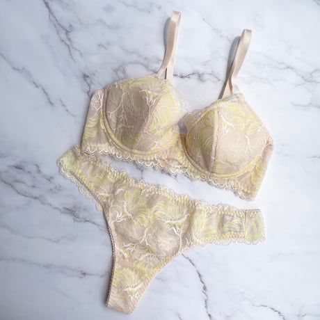 Lily Underwire Bra｜Yellow