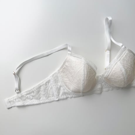 Amary 3/4 Cup Underwire Bra｜White