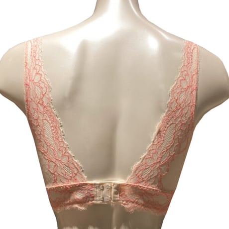 ＜SPUR掲載＞Passion Pink Long Wireless Bralette（パッド込み）