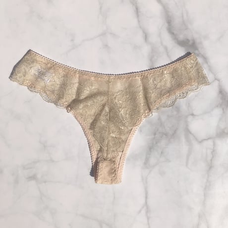 Jasmine Pink Beige Thong