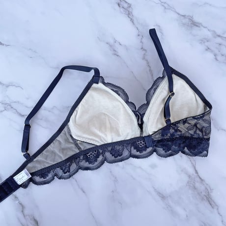Protea Bralette（パッド込み）｜Navy