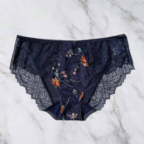 Night Garden Bikini｜Navy