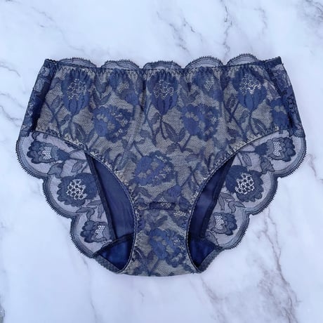 Protea High Waist Bikini｜Navy