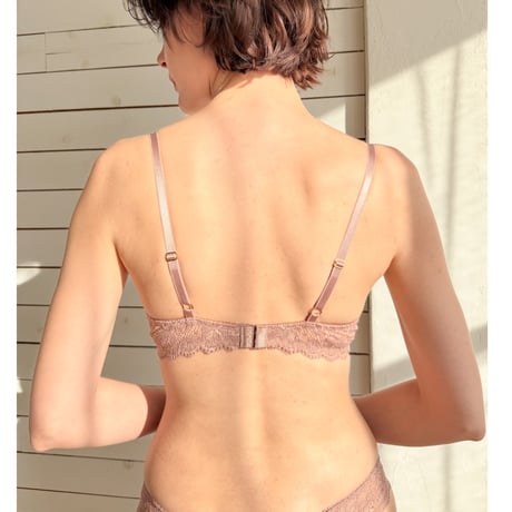 Peony Underwire Bra｜Moca