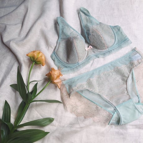 Polka Dot Bikini｜Mint Green