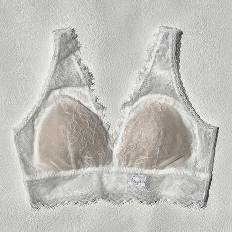 Passion Long Bralette（パッド込み）｜White