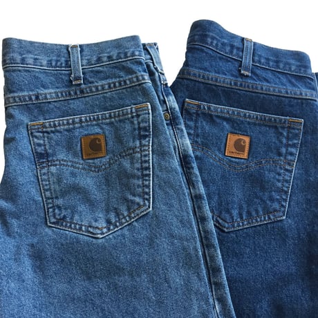 CARHARTT カーハート RELAXEDFIT TAPEREDLEG JEAN 　B17　デニムパンツ　リラックスフィット　テーパード　バギー　ウォッシュ