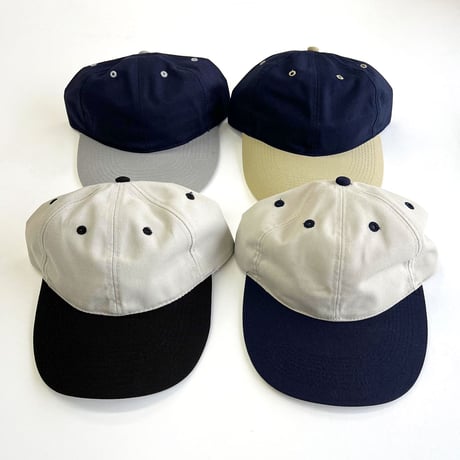 OTTO　6Panel Low Profile 2Tone Cap 　オットー　キャップ　コットンポリ　2トーン
