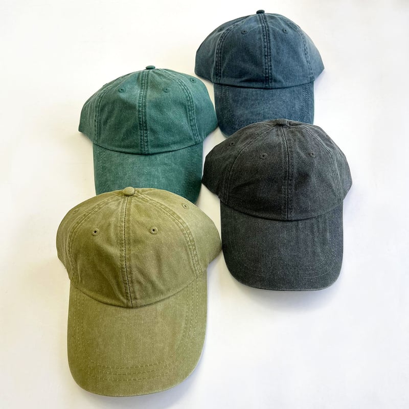 adams 6-Panel Cotton Twill Pigment-Dyed Cap アダム