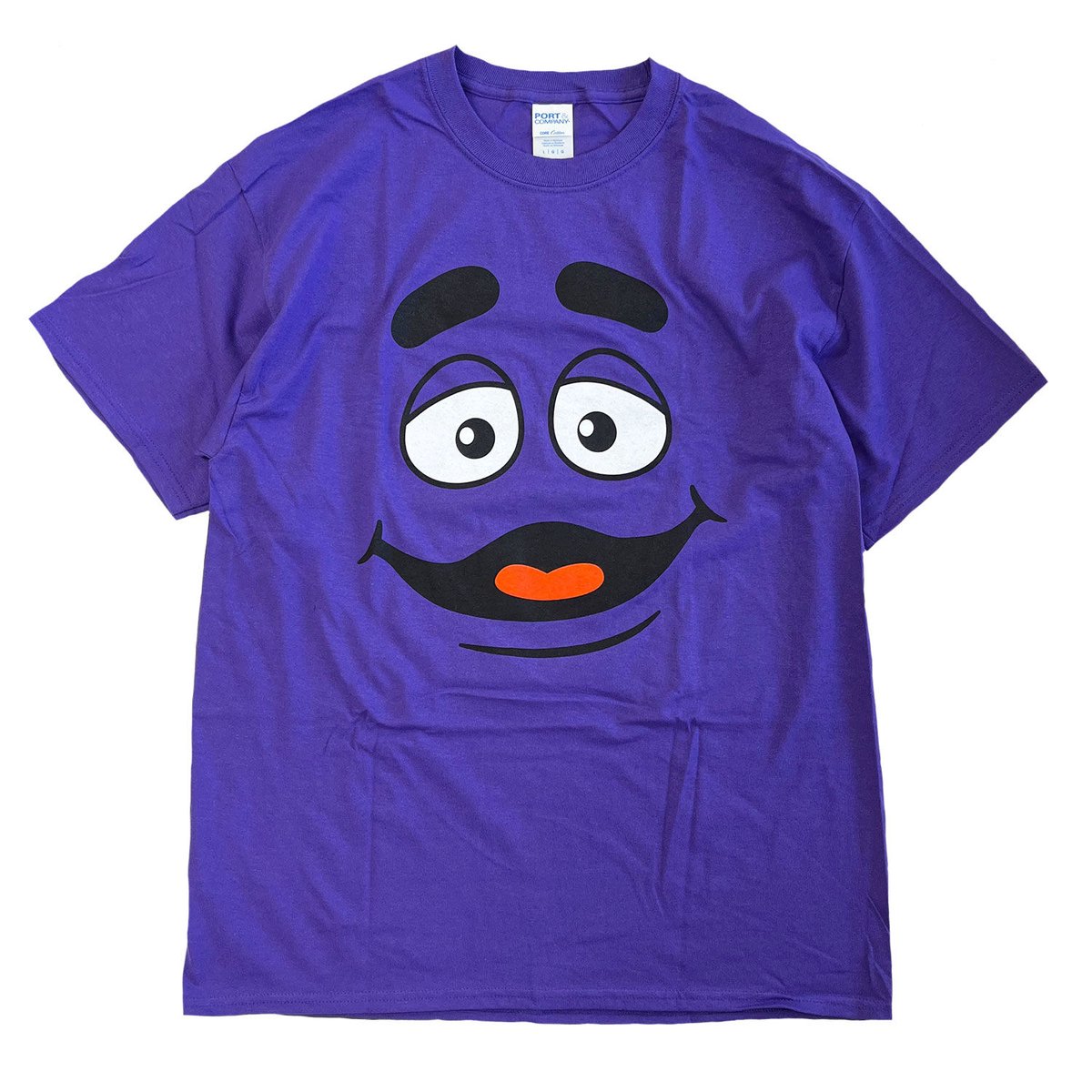 McDonald's GRIMACE FACE TEE マクドナルド グリマス Tシャツ |