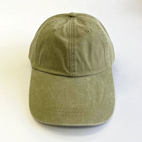 adams 6-Panel Cotton Twill Pigment-Dyed Cap　LONGBILL　アダムス　ピグメントダイ キャップ　ガーメントウォッシュ ロングビル