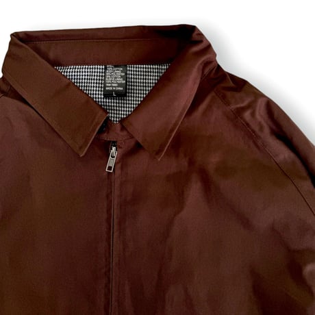 Beimar 別注 Cotton Houndstooth Drizzler Jacket ビーマー　ドリズラージャケット　スウィングトップ　ワークジャケット