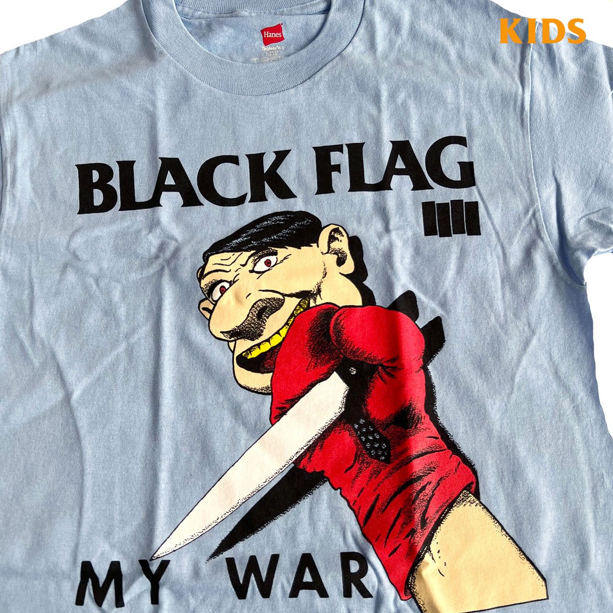 BLACK FLAG MY WAR KIDS Tshirt YOUTH-Lサイズ SST キ BLACK FLAG MY WAR KIDS Tshirt YOUTH-Lサイズ SST キ