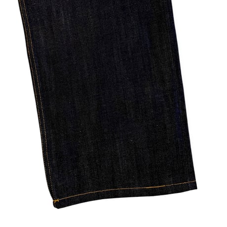 NEO BLUE Baggy Jeans  Indigo Black Gold Stitch ネオブルー　デニムパンツ  MADE IN USA