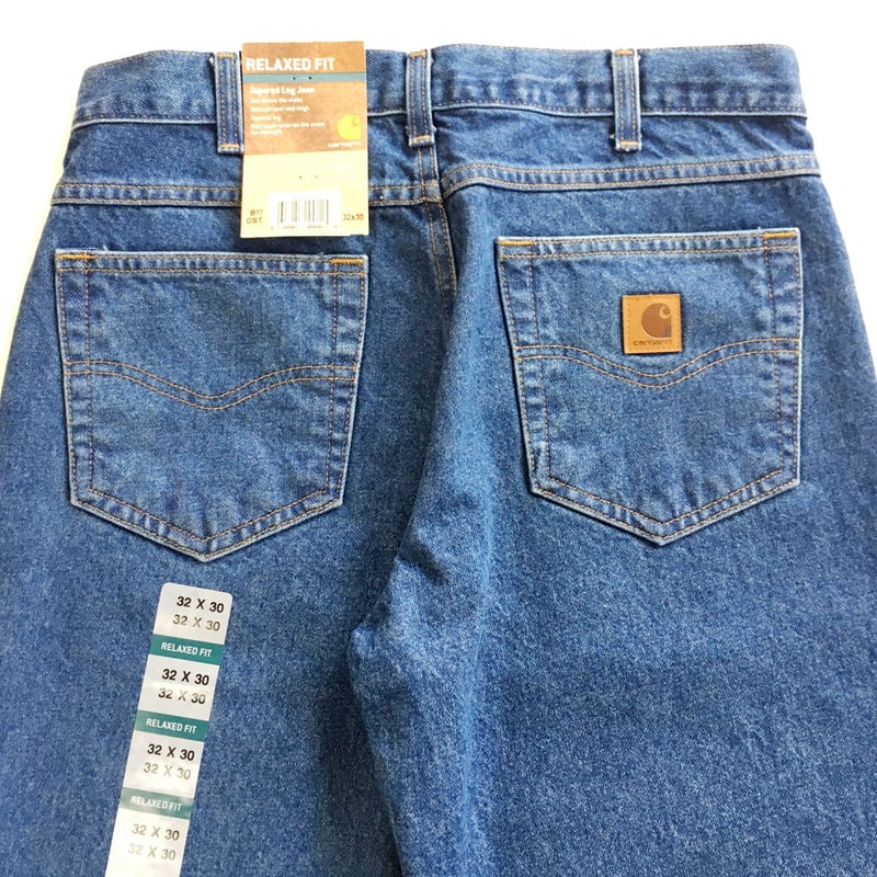 US Carhartt B17 36×30 relax fit カーハートデニム CARHARTT カーハート RELAXEDFIT TAPEREDLEG JEAN B17