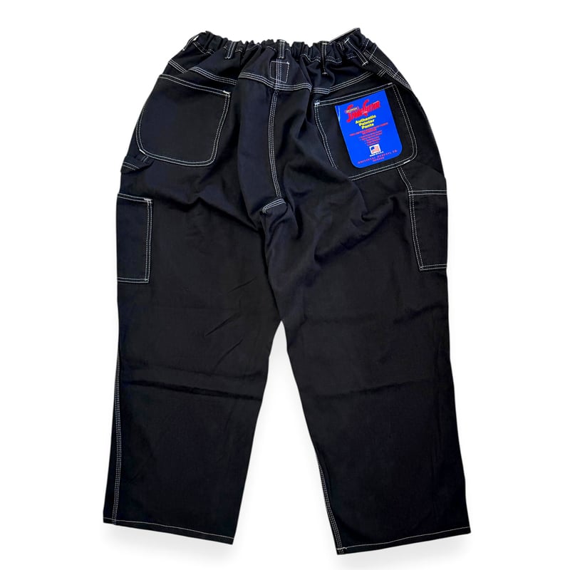 oddment BIG PAINTER DYED BLACK オッドメント ペインターパンツ
