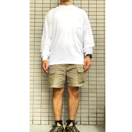 LOS ANGELES APPAREL　6.5oz Garment Dye Crew Neck L/S TEE　ロサンゼルスアパレル　長袖Tシャツ　ロンT　MADE IN USA