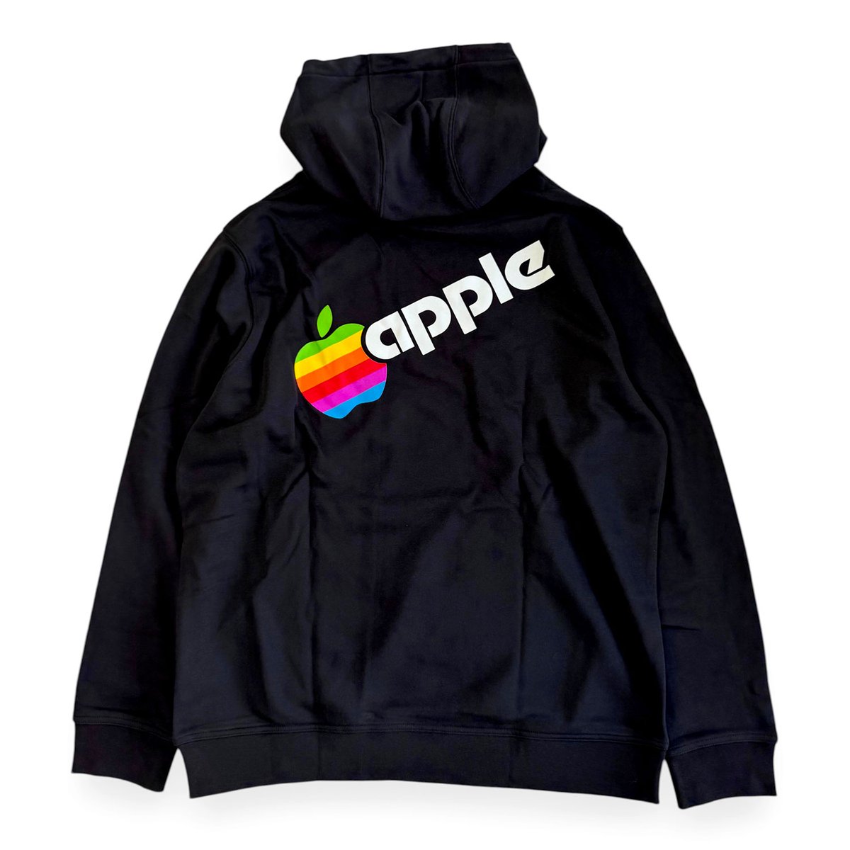 Apple Angled Spectrum Logo Hoodie アップル 企業 フーディ