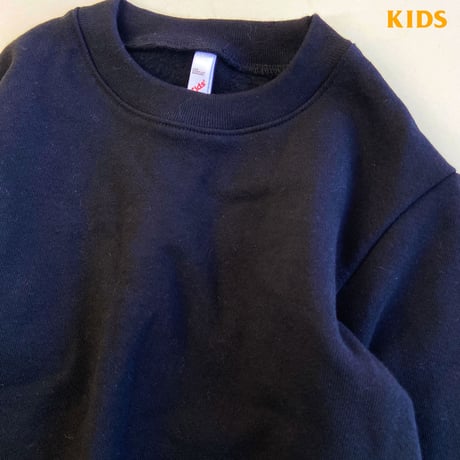 LOS ANGELES APPAREL  KIDS TODDLER 14oz FLEECE CREW  SWEATSHIRT 　子供用　キッズ　ロサンゼルスアパレル　スウェット　MADE IN USA