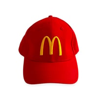 McDonald's　CAP LOGO RED　マクドナルド　ロゴ キャップ　レッド