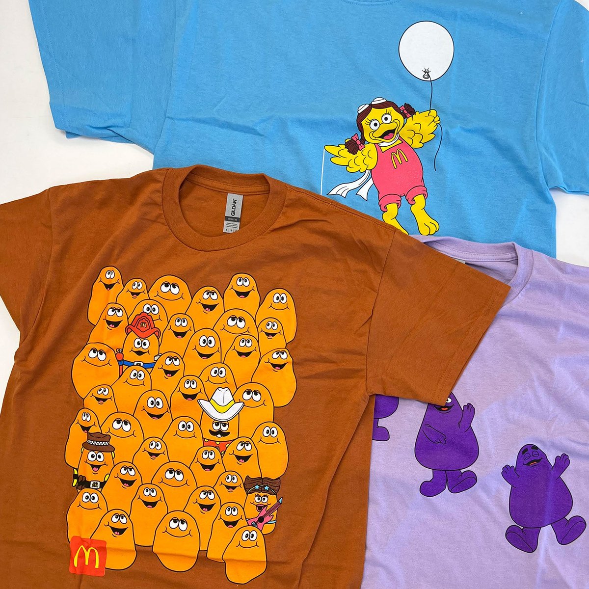 McDonald's character T-Shirt マクドナルド Tシャツ グリマス