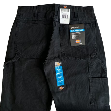 DICKIES  DUCK CARPENTER JEAN PANTS　BLACK　ディッキーズ　カーペンター パンツ　ブラック