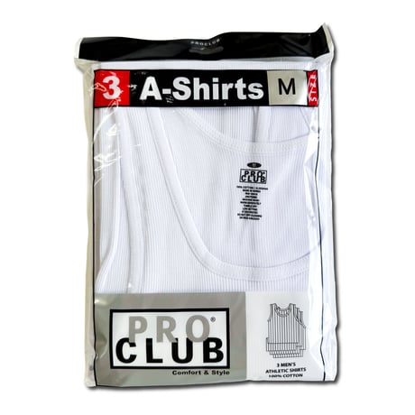 PRO CLUB  A-SHIRTS　プロクラブ　タンクトップ　3枚パック