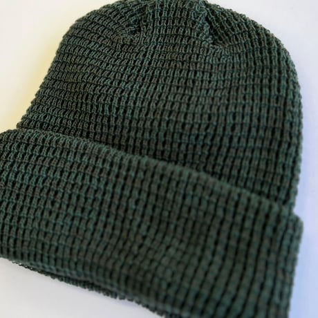 BEANIIEZ  LEERY WAFFLE ACRYLIC  KNIT CAP　ビーニーズ　ニットキャップ　ビーニー　ワッフル　アクリル　MADE IN CANADA　カナダ