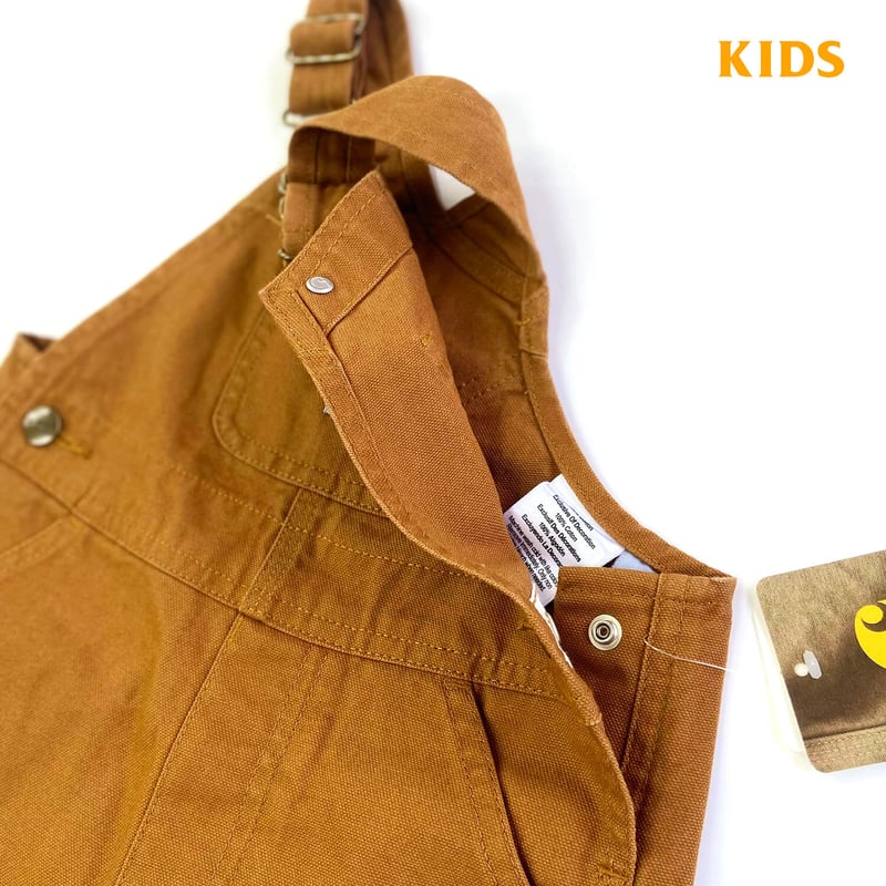 【Carhartt 】キッズオーバーオール CARHARTT KIDS BIB OVERALL TODDLER SIZE 2T～4T