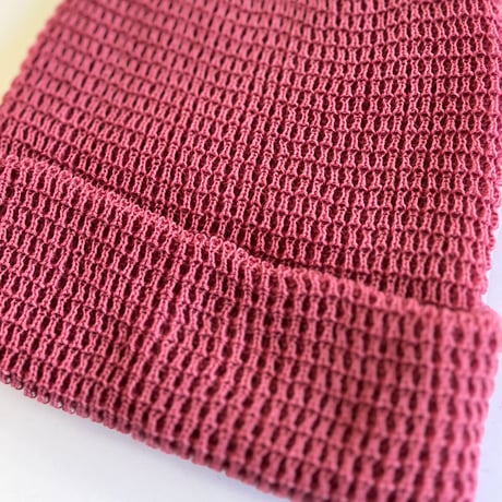 BEANIIEZ  LEERY WAFFLE ACRYLIC  KNIT CAP　ビーニーズ　ニットキャップ　ビーニー　ワッフル　アクリル　MADE IN CANADA　カナダ