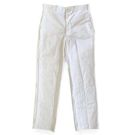 DEAD STOCK　米軍 HOSPITAL DUTY　WHITE TROUSERS  ホスピタル デューティー  ホワイトトラウザーズ US　ワークパンツ　W34