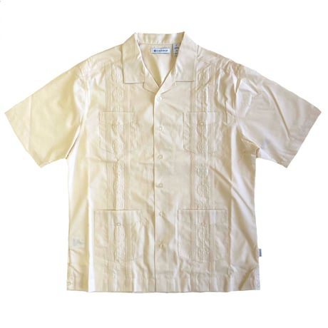CUBAVERA   AUTHENTIC EMBROIDERED GUAYABERA SHIRT　キューバベラ　キューバシャツ